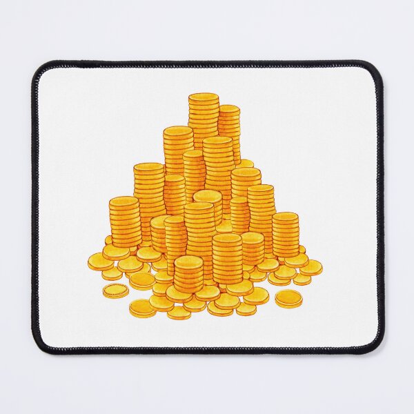 Item preview, Mountain of gold coins designed and sold by MariBryk.