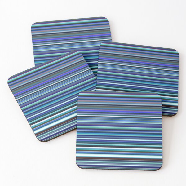 Item preview, Horizontal Blue Stripes fashion design designed and sold by ModSupporters.