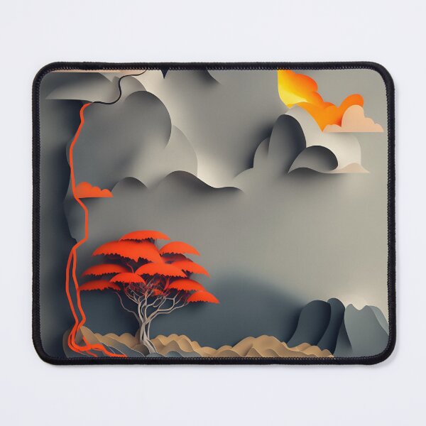 Item preview, Storm Sky in Paper art style designed and sold by FormFinder.