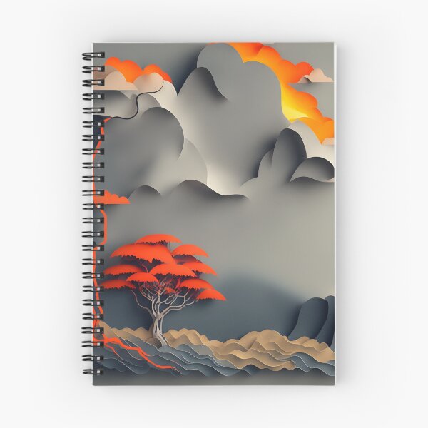 Item preview, Storm Sky in Paper art style designed and sold by FormFinder.