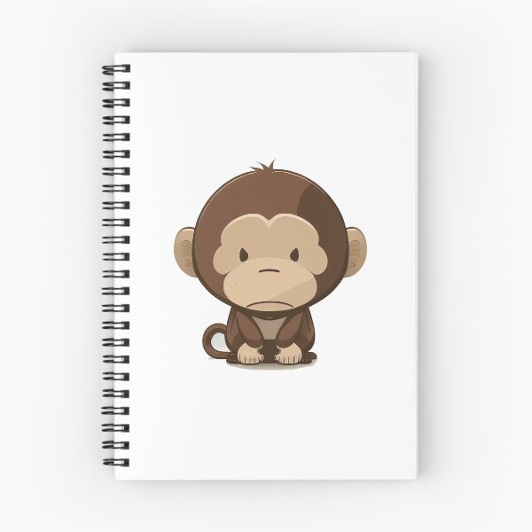 Item preview, Cute kawaii chibi monkey designed and sold by ChibiInstant.