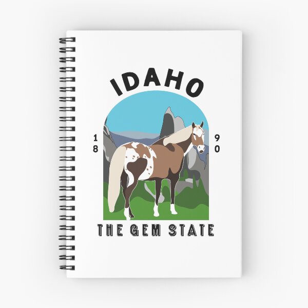 Item preview, Minimalist Idaho The Gem State Appaloosa Horse City of Rock National Reserve designed and sold by 18pm.