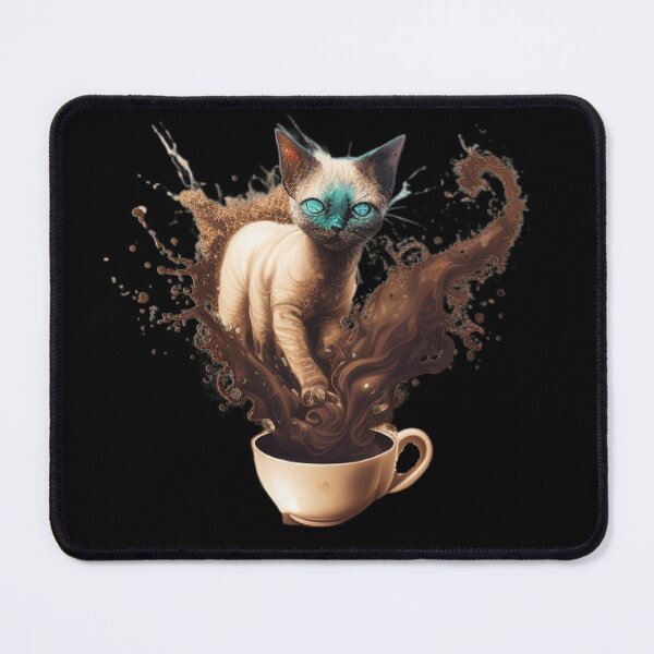 Item preview, coffee genie - cat designed and sold by Diamaber.