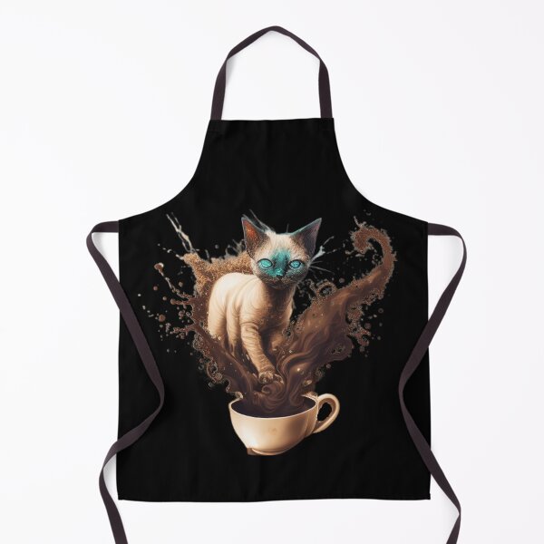 Item preview, coffee genie - cat designed and sold by Diamaber.