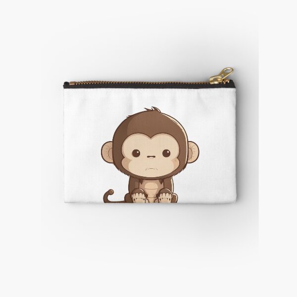 Item preview, Cute kawaii chibi monkey designed and sold by ChibiInstant.