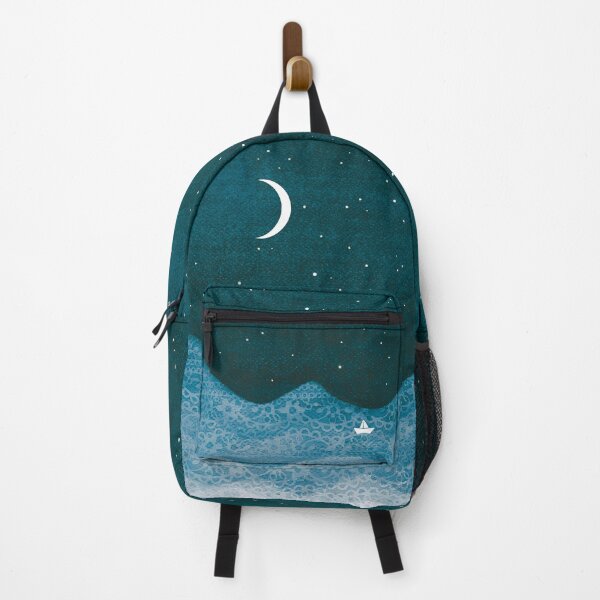 Item preview, ornament ocean, moon & boat designed and sold by VApinx.
