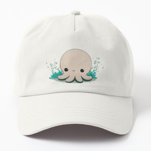 Aperçu de l'œuvre Poulpe mignon chibi kawaii créée et vendue par ChibiInstant.