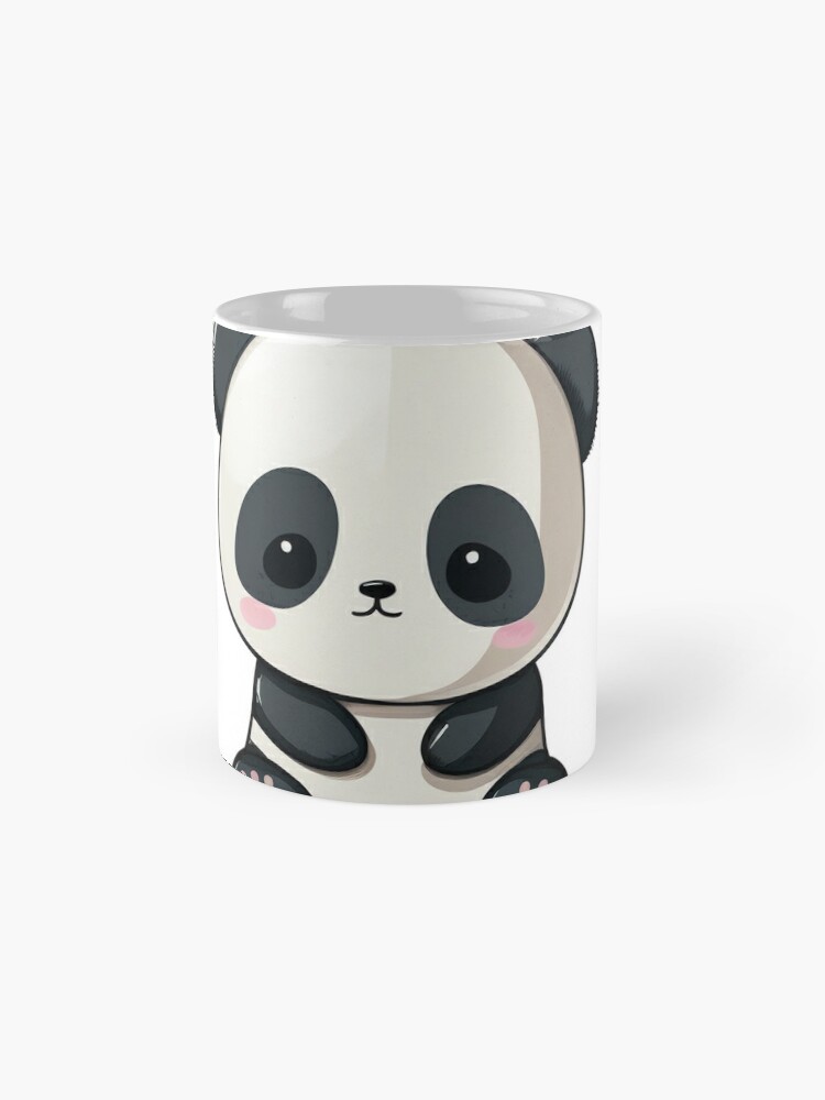 Cute Panda Ceramic Mug – Kawaiies