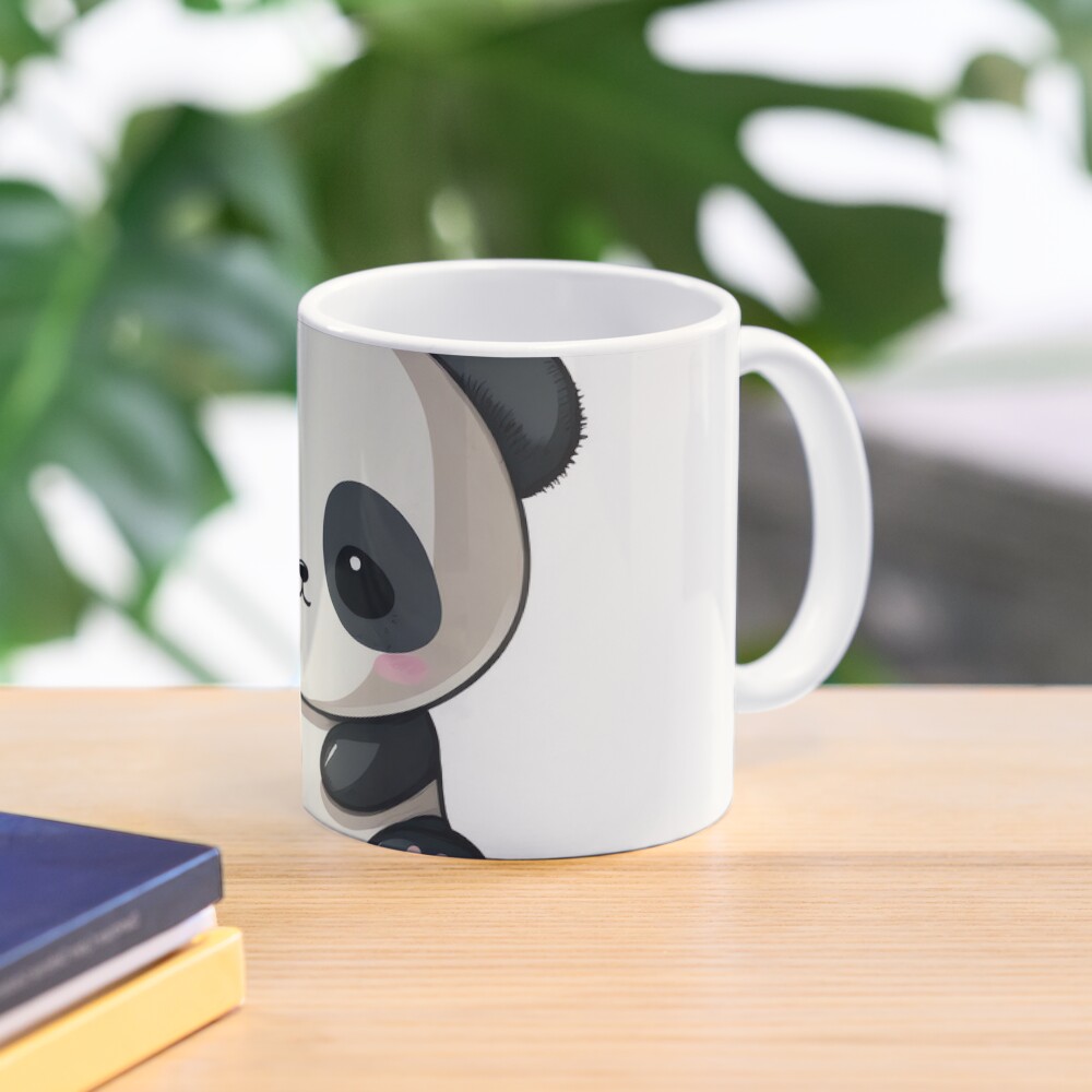 Cute Panda Mug With Lid Panda Cup Coffee Mug, Coffee Cups, Water