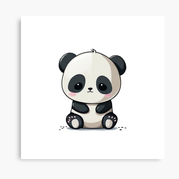 Kawaii chibi cute panda\