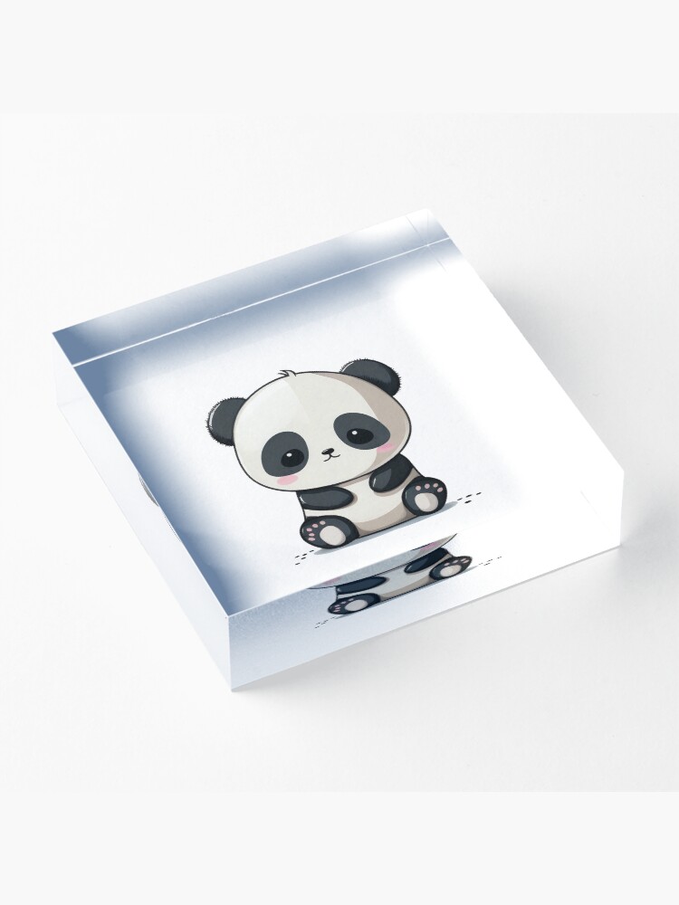 Kawaii chibi cute panda Poster by ChibiInstant