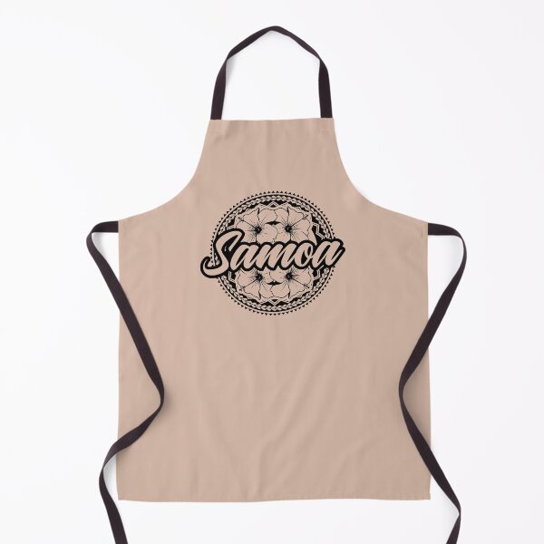 Item preview, Samoa - Circle Tribal - Hibiscus Flowers - Black designed and sold by Darling DeDe.