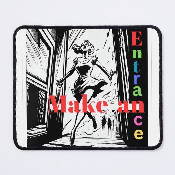Item preview, Make an Entrance Sticker designed and sold by Revjock.