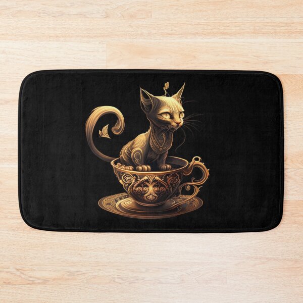 Item preview, coffee genie - cat designed and sold by Diamaber.