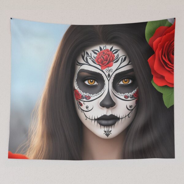 Item preview, La Catrina - The elegant goddess of death designed and sold by ArtCreator2023.