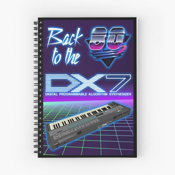 Item preview, DX7 Synthesizer FM 80's - Back to the 80s - 80s synth -  FM Synthesizer - Digital Programmable Algorithm Synthesizer - Synthwave -  Retrowave - New Wave - Synth Pop -  Vapor Wave - Neon designed and sold by RazzArt.