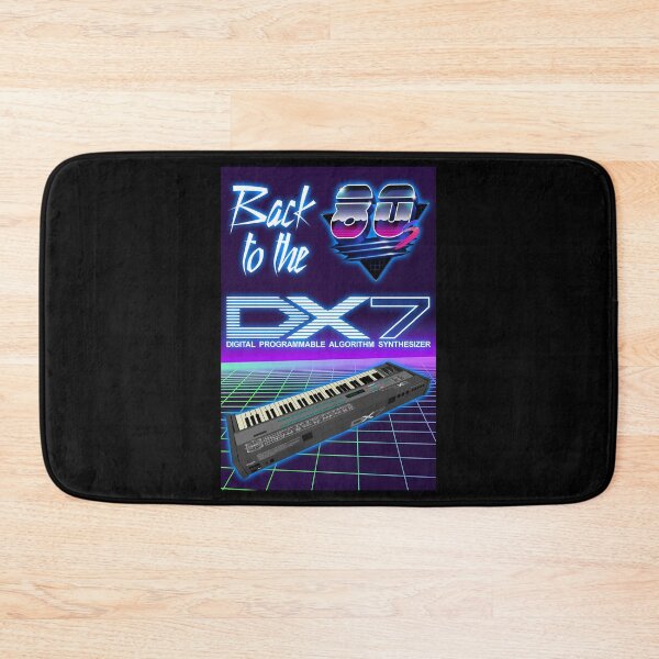 Item preview, DX7 Synthesizer FM 80's - Back to the 80s - 80s synth - FM Synthesizer - Digital Programmable Algorithm Synthesizer - Synthwave - Retrowave - New Wave - Synth Pop - Vapor Wave - Neon designed and sold by RazzArt.