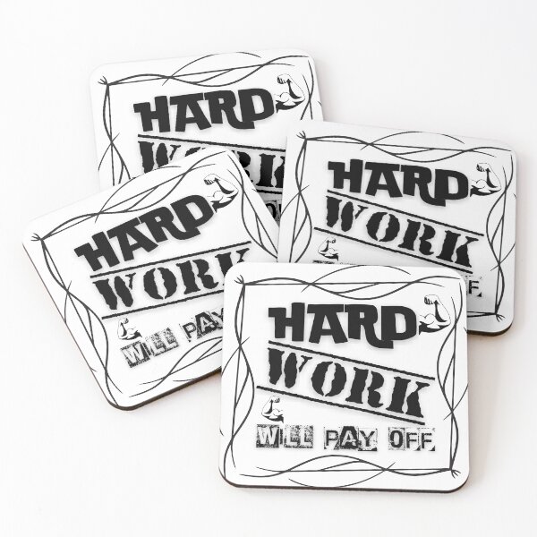 Item preview, Hard Work Will Pay Off quote designed and sold by smitke.