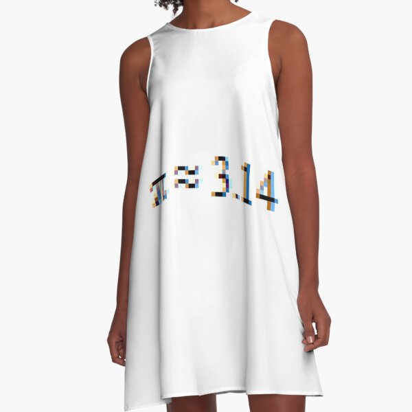 π ≈ 3.14 A-Line Dress
