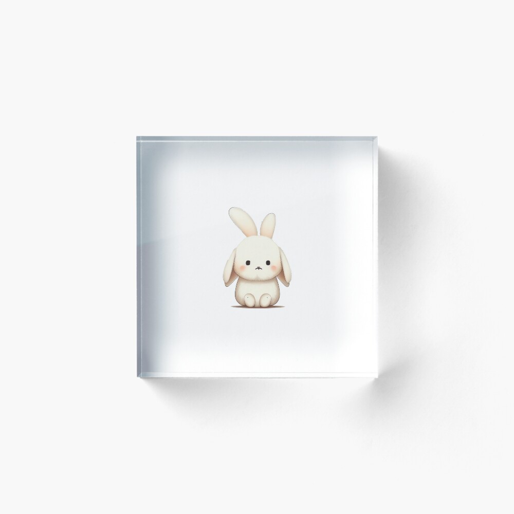 Vista previa del artículo con la obra «Bloque acrílico», diseñado y vendido por ChibiInstant.