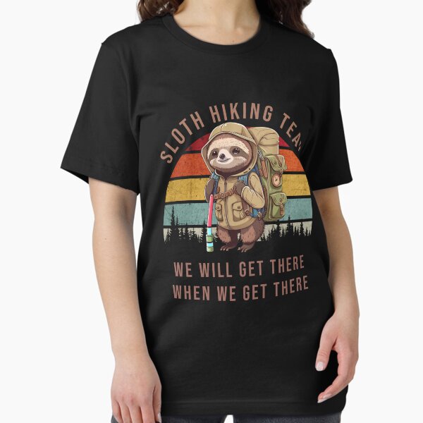 Item preview, Sloth Hiking Team - We will get there, when we get there, Funny Vintage designed and sold by picopy.
