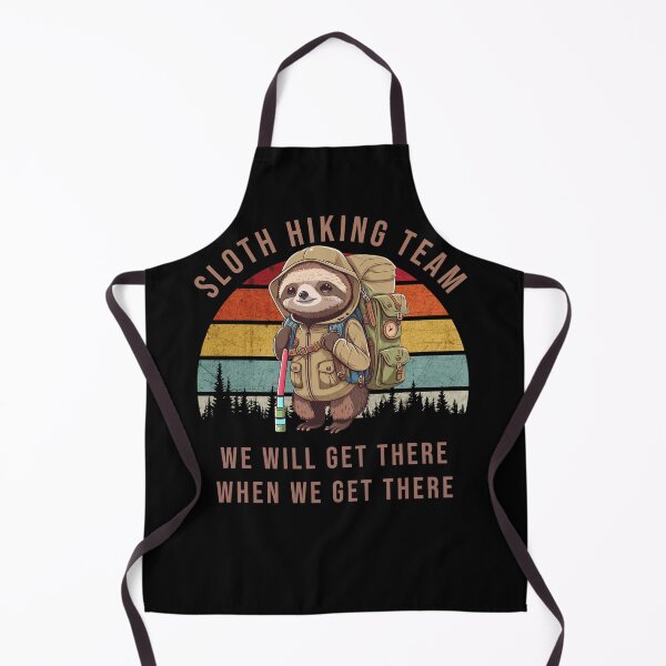 Item preview, Sloth Hiking Team - We will get there, when we get there, Funny Vintage designed and sold by picopy.