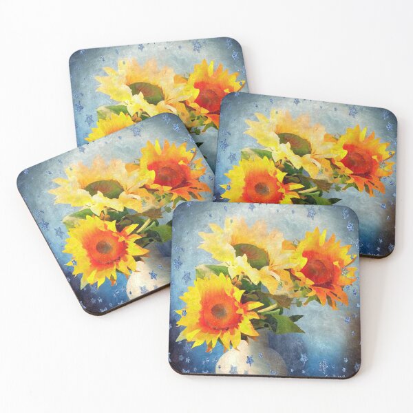 Item preview, Sunflowers in a Vase designed and sold by cwilvang.