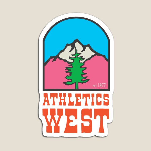 Item preview, Mid-80s Logomark Athletics West Track Club designed and sold by Athletics West.
