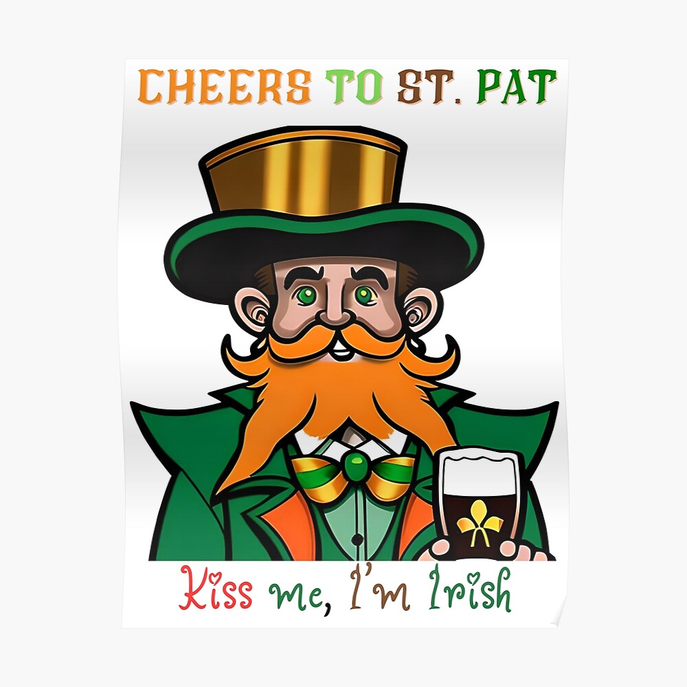 Leprechaun Baseball Shamrock St Patricks Day Irish Gift  Sticker for Sale  by charissamo77