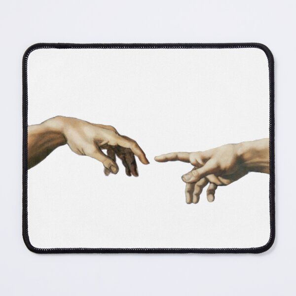 Item preview, The Creation Of Adam - White edit designed and sold by mariellasilvia.