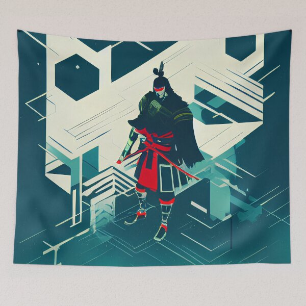 Item preview, space samurai designed and sold by Bernd Friese.