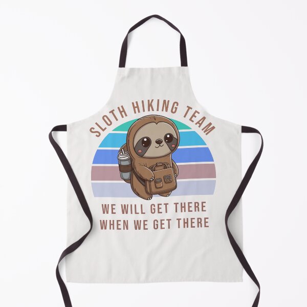 Item preview, Sloth Hiking Team - We will get there, when we get there, Funny Vintage designed and sold by picopy.