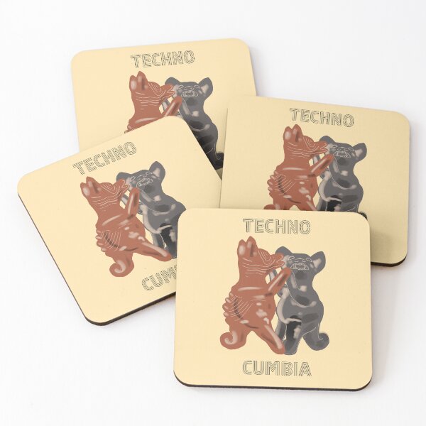 Item preview, Techno Cumbia Colima dancing dogs designed and sold by El Brown Mercado.