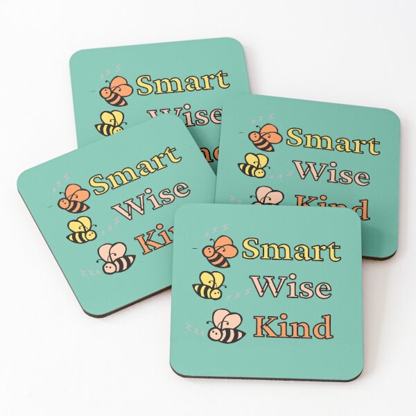 Item preview, Bee Smart, Bee Wise, Bee Kind clear designed and sold by sylbealvaguez.