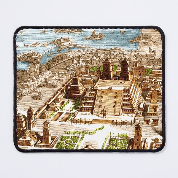 Item preview, Tenochtitlan, Aztec City-State, Mexico designed and sold by ScienceSource.