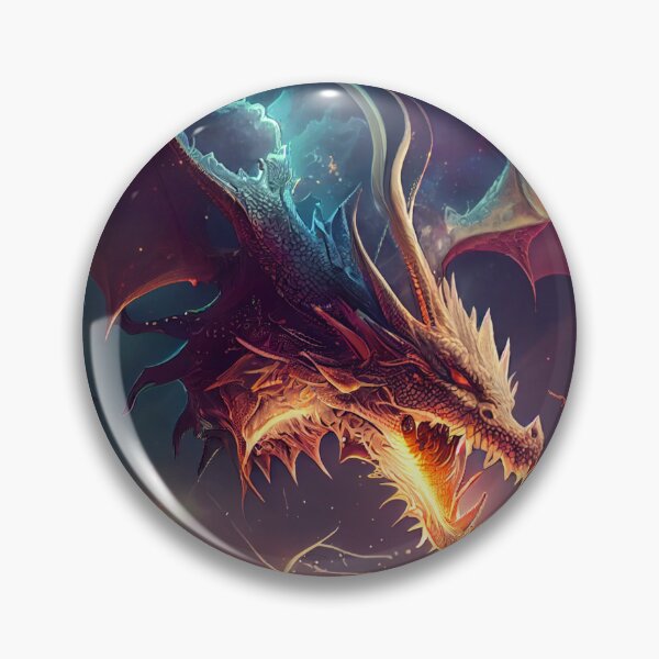 Item preview, Mystical dragon flying in the clouds designed and sold by HarriPaloma.