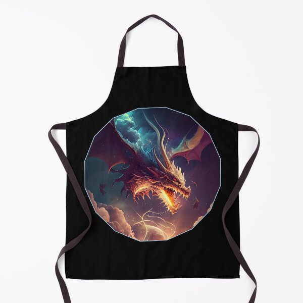 Item preview, Mystical dragon flying in the clouds designed and sold by HarriPaloma.