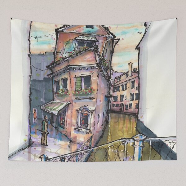 Item preview, Venice Street Scene designed and sold by Gregg Brown.