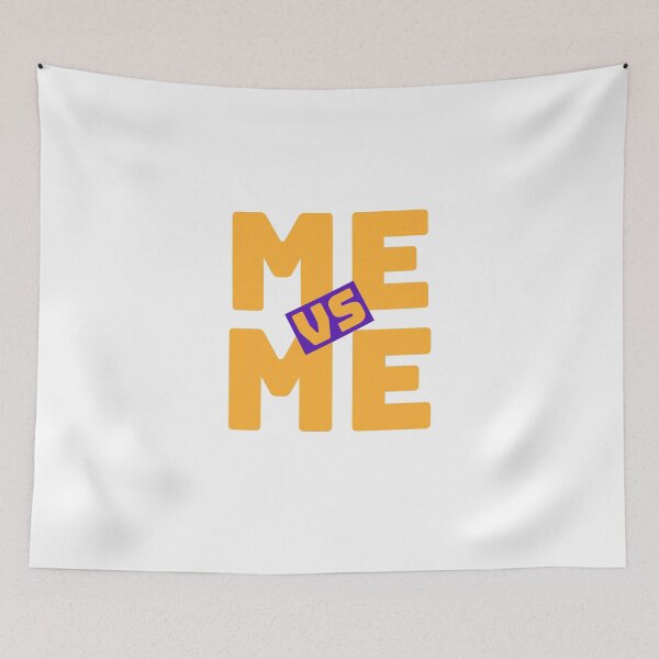 Item preview, Me vs Me designed and sold by CrazeeTeez.