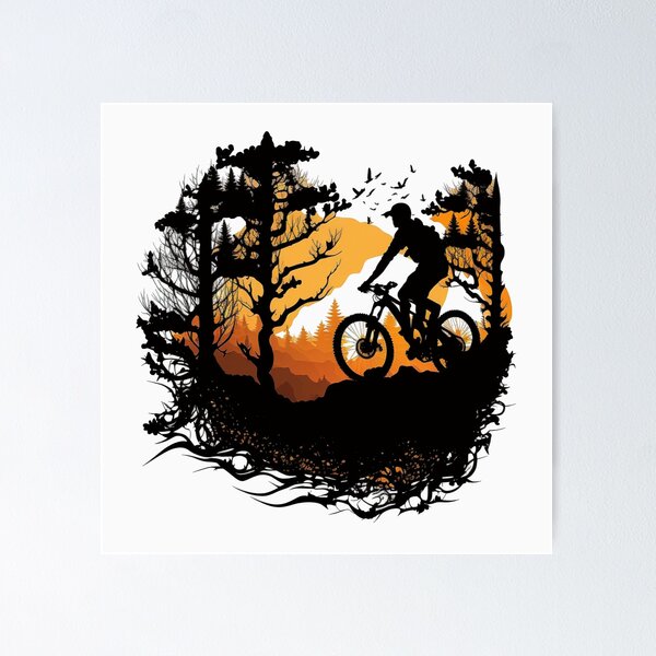 Item preview, MTB Vibrant Sunset designed and sold by Kit-Tees.