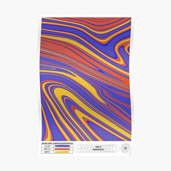 Neonstein | Color Vibez 020-3 Poster