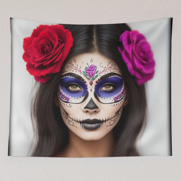 Item preview, La Catrina - Immortal Beauty in the Realm of the Dead designed and sold by ArtCreator2023.