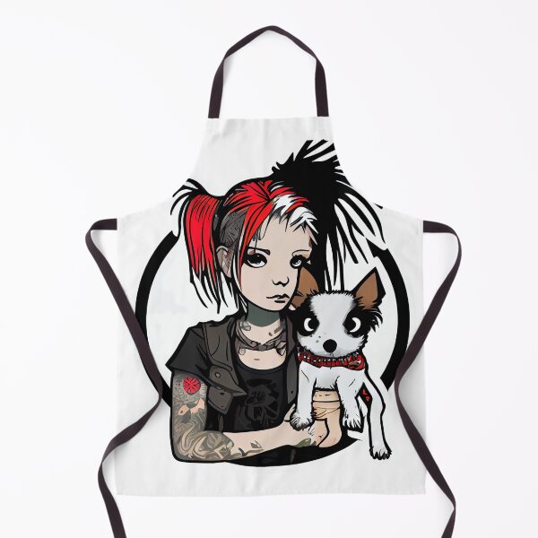 Item preview, Punk Girl and Dog designed and sold by Revjock.