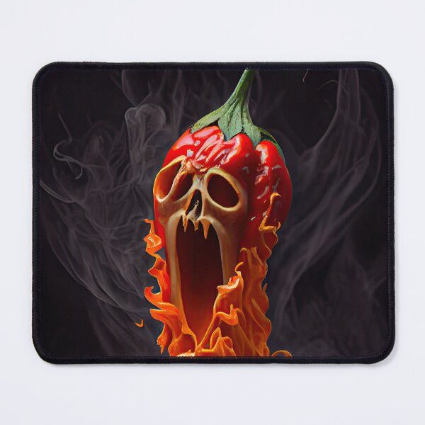 Item preview, Face of demonic red chili designed and sold by Piotrek0001.