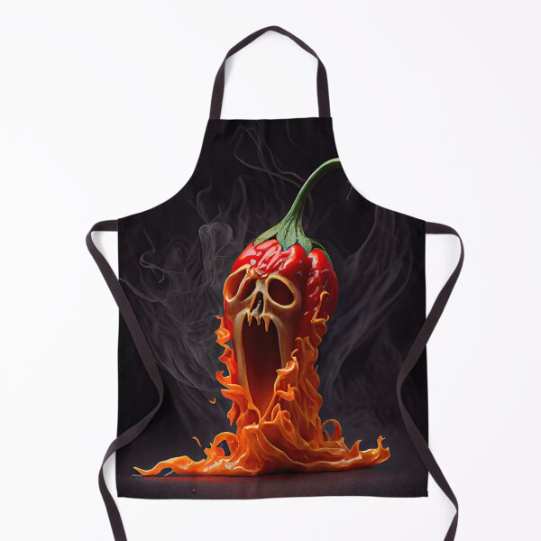 Item preview, Face of demonic red chili designed and sold by Piotrek0001.
