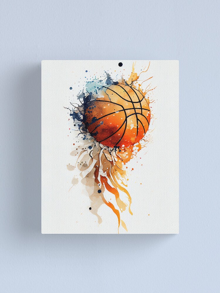 Canvas Print Basketball Ball 