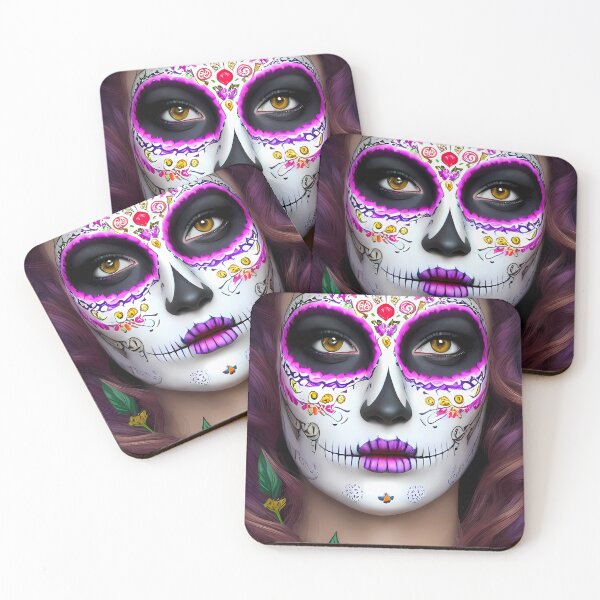 Item preview, Courageous Esmeralda Día de Muertos designed and sold by Manuel Krause.