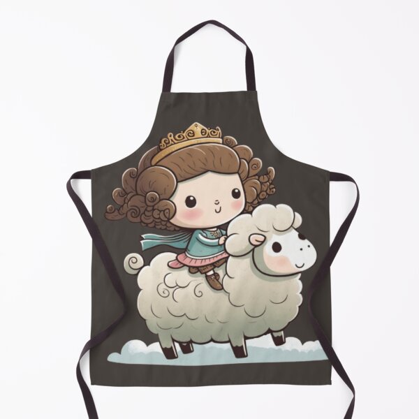 Item preview, A Princess riding a sheep designed and sold by SilverFrog.