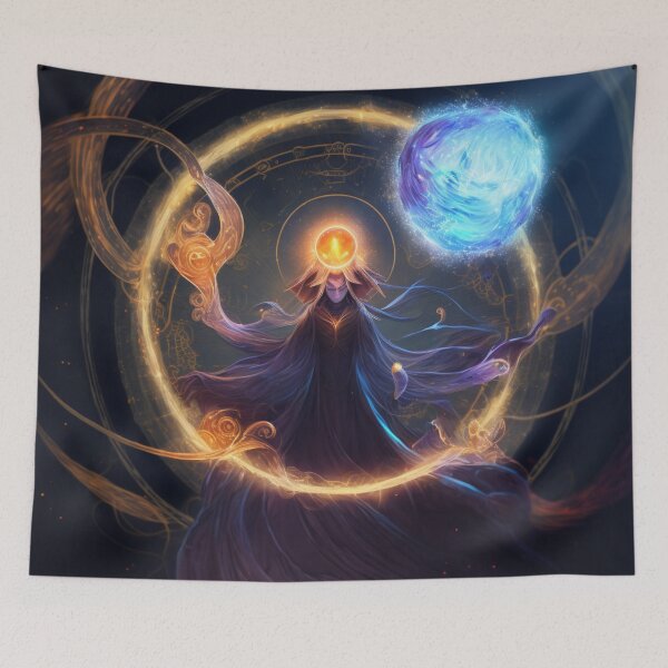 Item preview, elemental strand weaving  designed and sold by artfullyprompt.