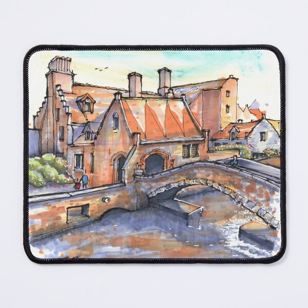 Item preview, Bridge over Canal Bruges Belgium designed and sold by Gregg Brown.